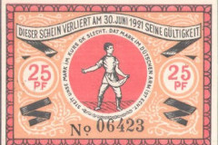 Steinfeld Notgeld