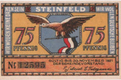 Steinfeld Notgeld