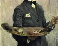 Spethmann, Albert, Selbstprtrait