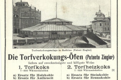 Torfverkokunganlage