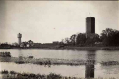 Wo ist  der Wasserturm - in Satrup