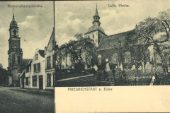 Friedrichstadt, 2 Kirchen