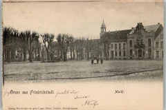 Friedrichstadt, Markt 1902