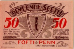 Seeth, Notgeld