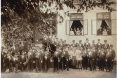 Altstaedter Schuetzengilde, StJohanniskloster 1904