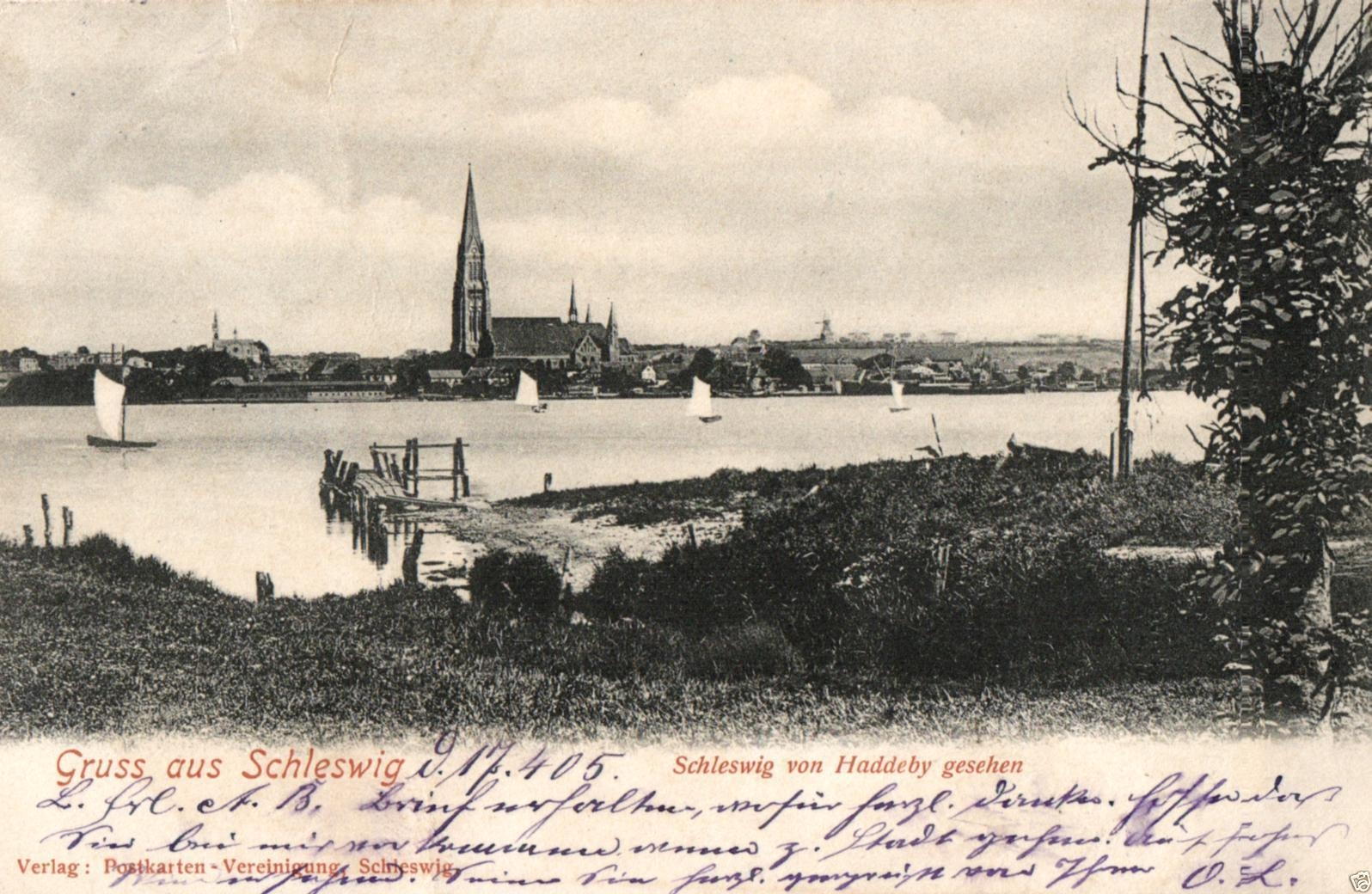 Haddeby1905Segelboote