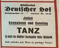 DeutscherHof, Anzeige
