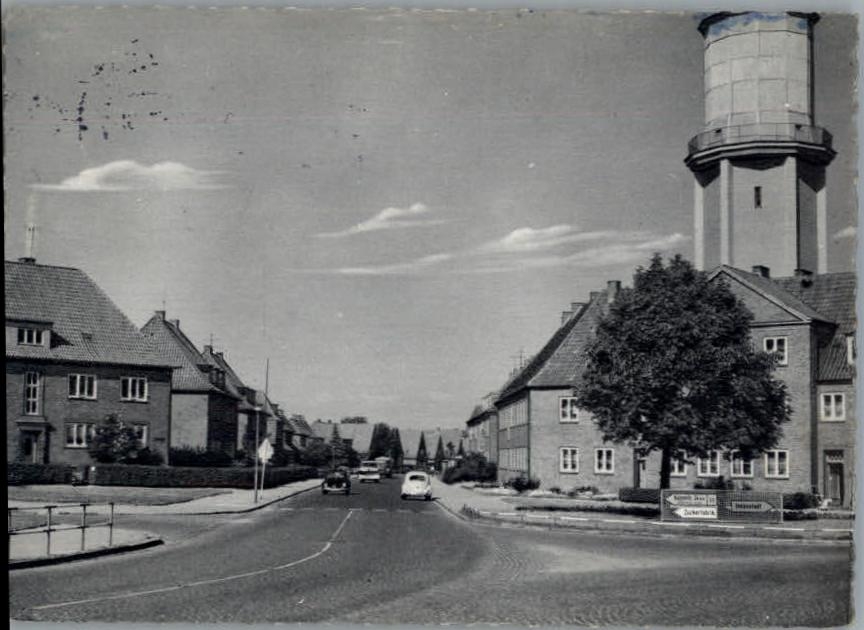wasserturm 1961, Hindenburgplatz