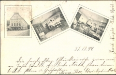 Rathaus,3 Ansichten, 1899