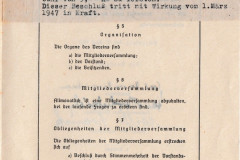 Schliejungs  Satzung