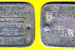 Strassenbahn, Personalmarke