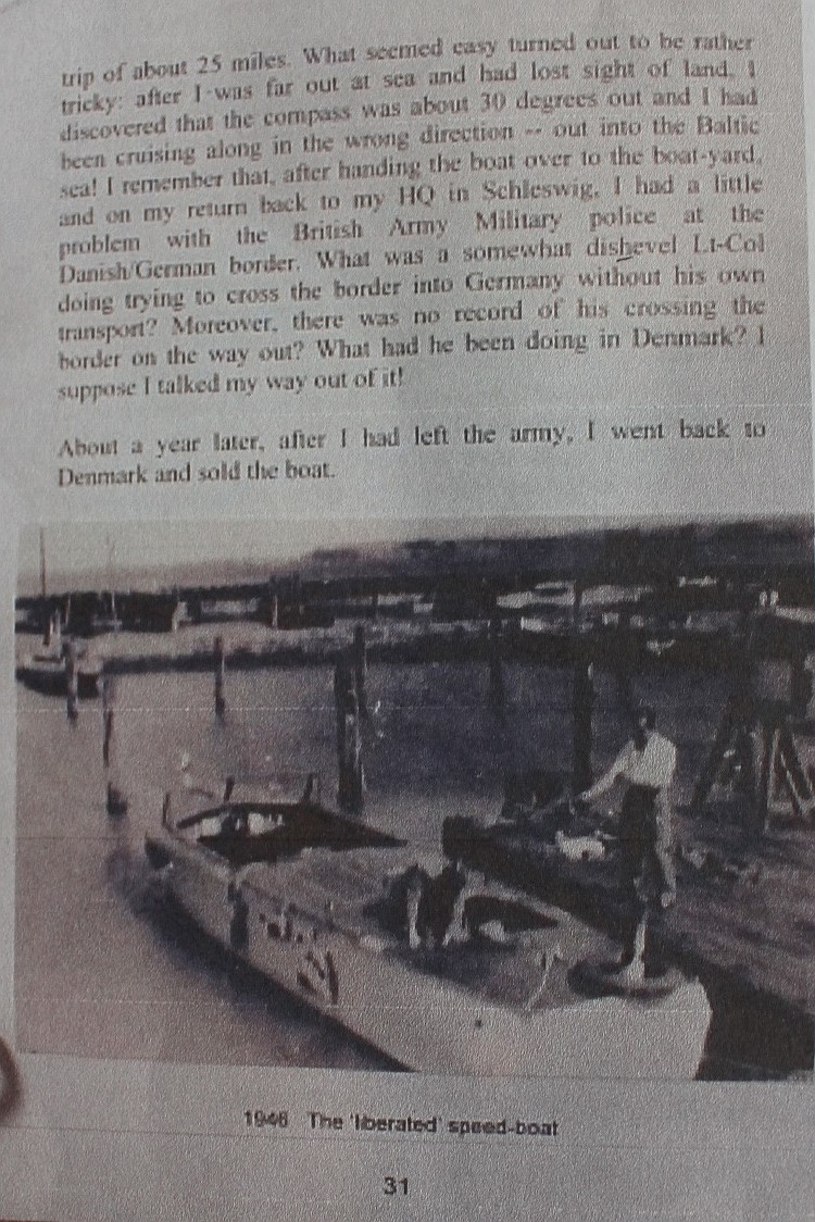 "Liberated" Speed Boat