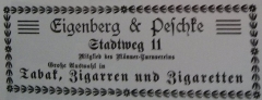 Werbung  Stadtweg  11